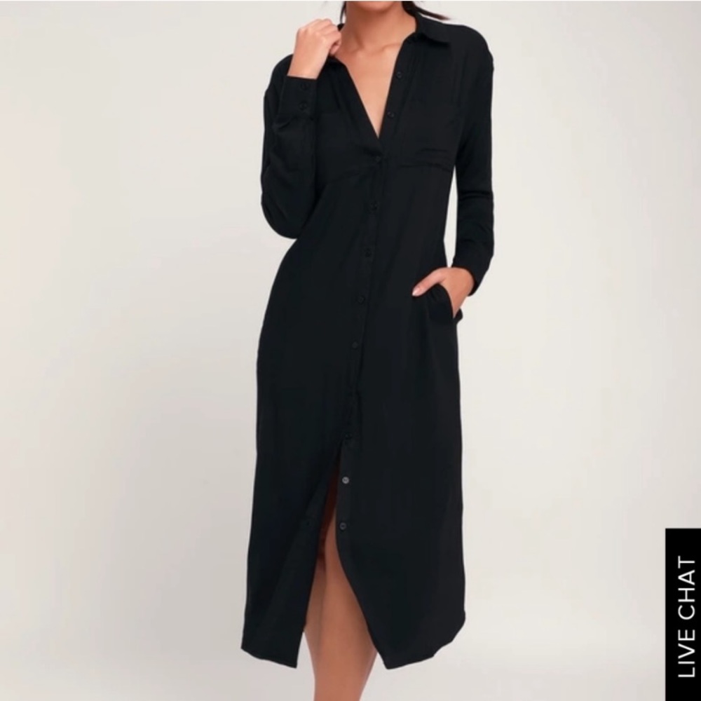 NWT Lulu's black dress
